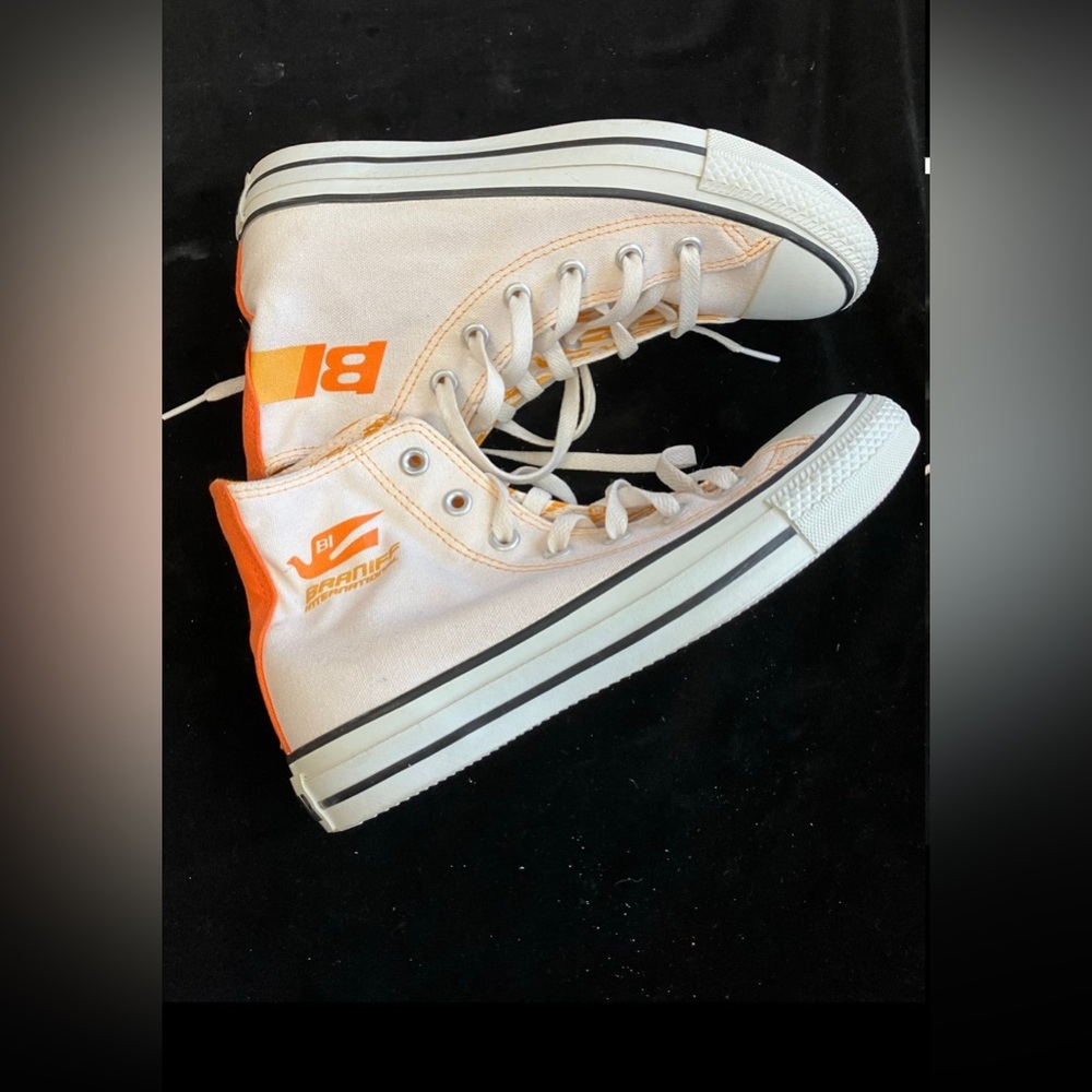 Retro Airline Size 5.5- Converse All Star High Top Shoes